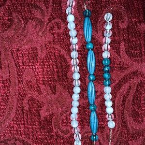 Turquoise beaded bracelets